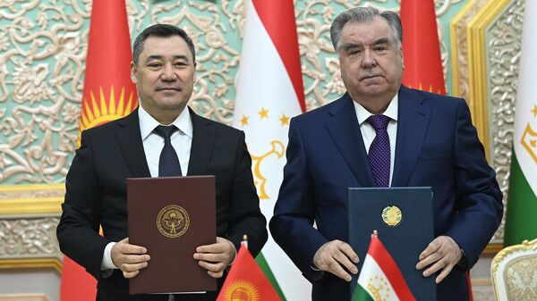 Церемония подписания запуска ЛЭП 500 кВ “Датка-Согд”, проекта CASA-1000 - Sputnik Таджикистан