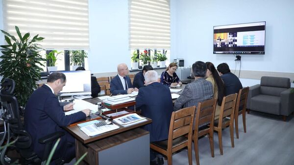 Заседание экспертной группы по разработке Плана мероприятий по проекту Подготовка и реализация Года здравоохранения государств – участников СНГ и решений Совета глав государств в 2026 году. - Sputnik Таджикистан