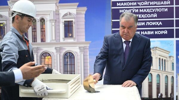 Открытие ювелирного завода ООО Таджикско-китайская горно-промышленная компания в Душанбе  - Sputnik Тоҷикистон