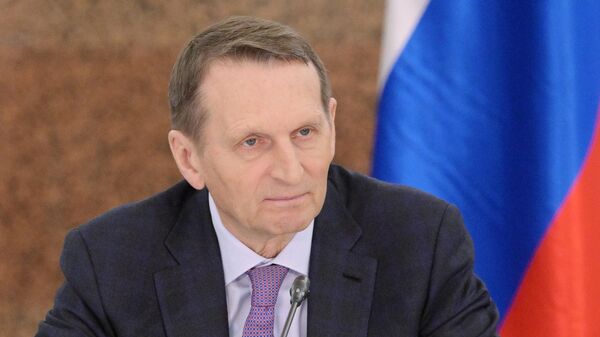  Директор Службы внешней разведки РФ Сергей Нарышкин. Архивное фото - Sputnik Тоҷикистон