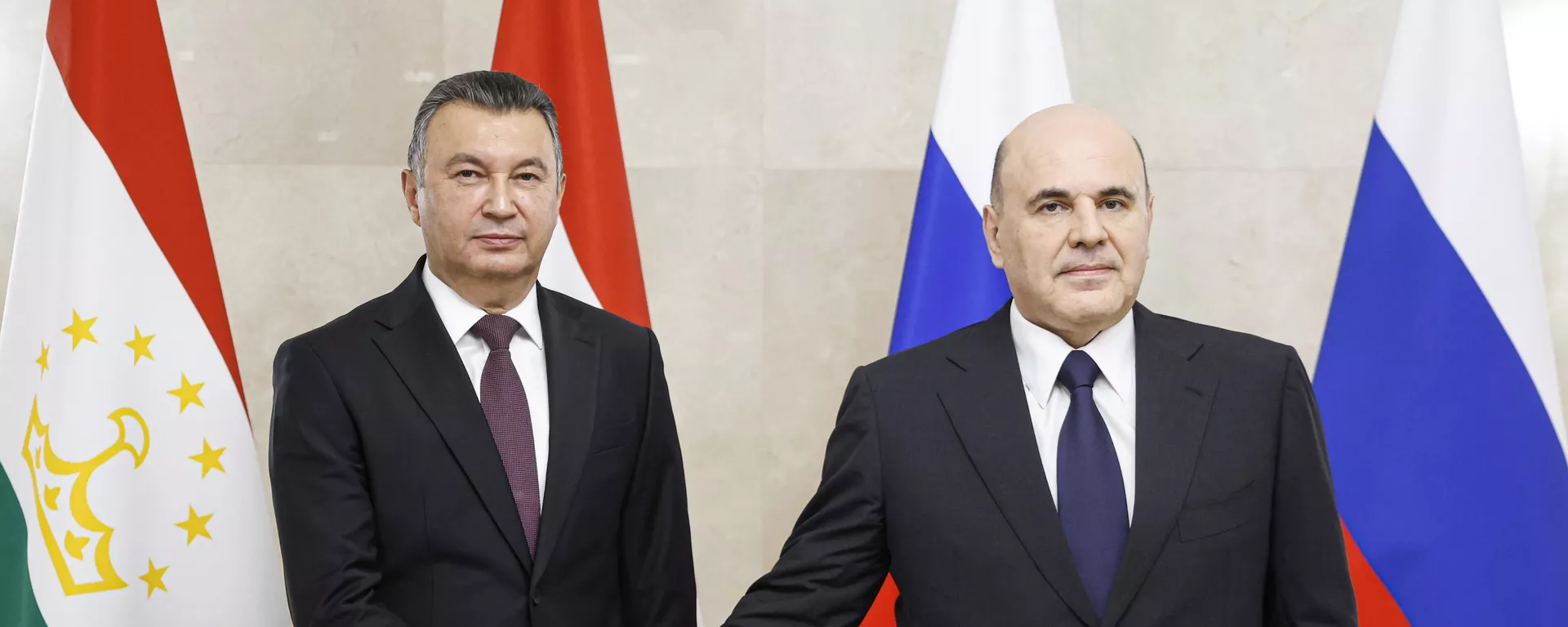 Встреча премьер-министра РФ М. Мишустина и премьер-министра Таджикистана К. Расулзоды - Sputnik Тоҷикистон, 1920, 25.04.2025