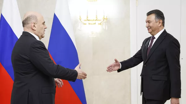 Встреча премьер-министра РФ М. Мишустина и премьер-министра Таджикистана К. Расулзоды - Sputnik Тоҷикистон