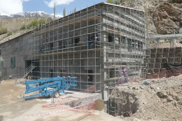 Строительство Себзорской ГЭС - Sputnik Тоҷикистон