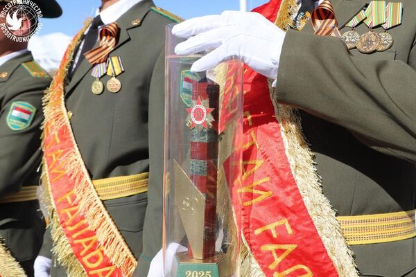 Международная военно-патриотическая акция Эстафета Победы в Таджикистане - Sputnik Тоҷикистон