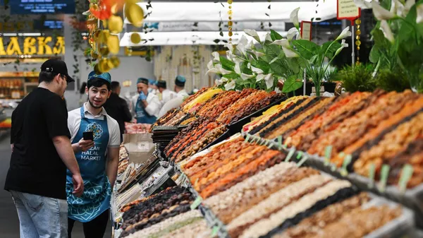 KAZANFORUM 2025. Официальное открытие Международной торговой ярмарки ХаляльKazan Halal Market - Sputnik Таджикистан