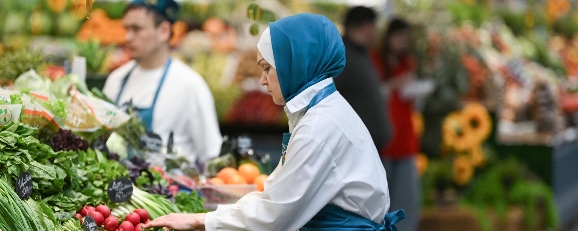 Официальное открытие Международной торговой ярмарки ХаляльKazan Halal Market - Sputnik Тоҷикистон, 1920, 21.08.2026