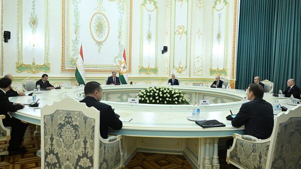Встреча с главами делегаций заседания Совета руководителей органов безопасности и специальных служб государств – участников СНГ - Sputnik Таджикистан