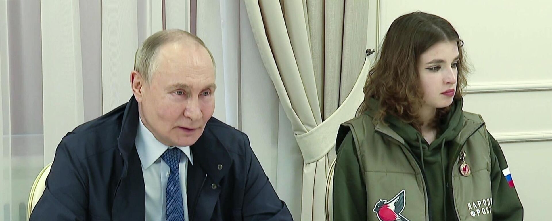 Президент Владимир Путин посетил Курскую область - Sputnik Таджикистан, 1920, 21.05.2025