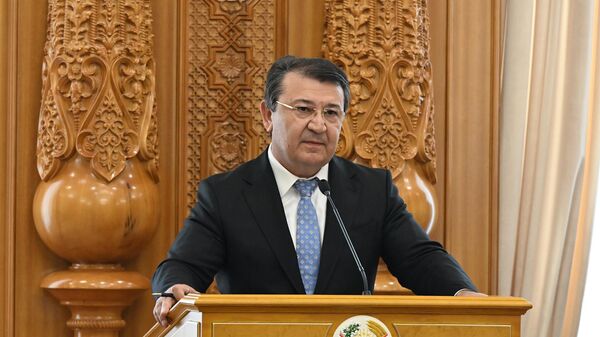 Джамолиддин Абдуллозода, министр здравоохранения Таджикистана  - Sputnik Тоҷикистон