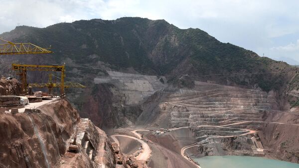 Строительство Рогунской ГЭС  - Sputnik Таджикистан