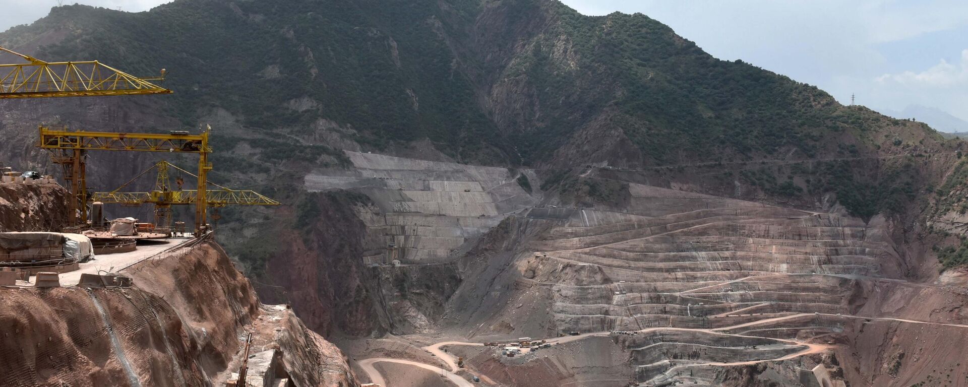 Строительство Рогунской ГЭС  - Sputnik Таджикистан, 1920, 04.10.2025