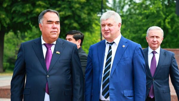 Официальный визит делегации Согдийской области в Воронежскую область - Sputnik Таджикистан