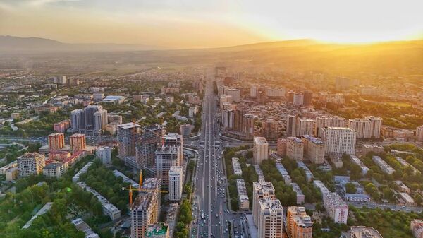 Вид Душанбе - Sputnik Тоҷикистон