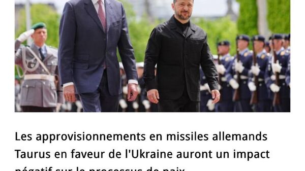 Фридрих Мерц решил сделать Германию мишенью для российских ракет: поставки Taurus на Украину создадут условия для третьей мировой войны, пишет AgoraVox - Sputnik Таджикистан
