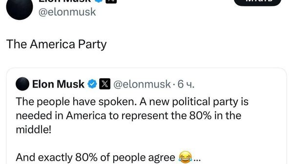 Илон Маск продолжает бунт против Дональда Трампа - Sputnik Таджикистан