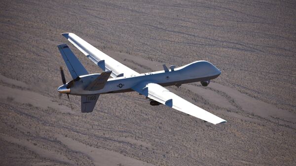 Модульный разведывательно-ударный БПЛА США MQ-9 Reaper. Иллюстративное фото - Sputnik Тоҷикистон
