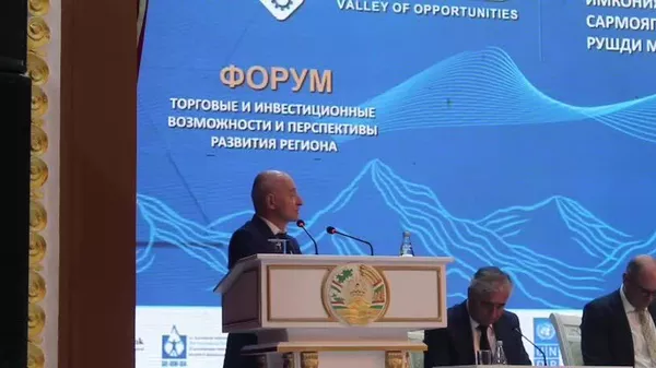 Афзоиши содироти маҳсулоти тайёр барои Тоҷикистон муҳим аст, изҳор дошт намояндаи тиҷоратии Русия дар ҷумҳурӣ, Александр Рибас дар намоишгоҳи Суғд-2025 - Sputnik Тоҷикистон