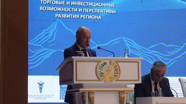 Торгпред России в Таджикистане Александр Рыбас - Sputnik Таджикистан