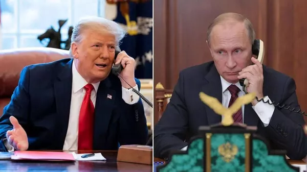 Нуқтаҳои калидии гуфтугӯи телефонии роҳбарони Русия ва ИМА: - Sputnik Тоҷикистон