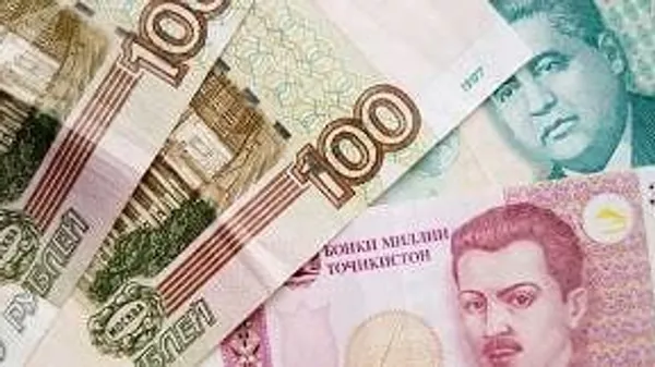 Қурби рубли русӣ нисбат ба сомонӣ дар моҳҳои январ-майи 13,6% устувор гаштааст - Sputnik Тоҷикистон