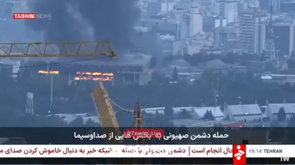 Якчанд хабарнигори IRIB дар ҳамлаи Исроил маҷрӯҳ шудаанд, хабар медиҳад хабаргузории Эрон Mashregh News - Sputnik Тоҷикистон
