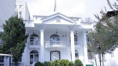 Здание посольства Таджикистана в Тегеране