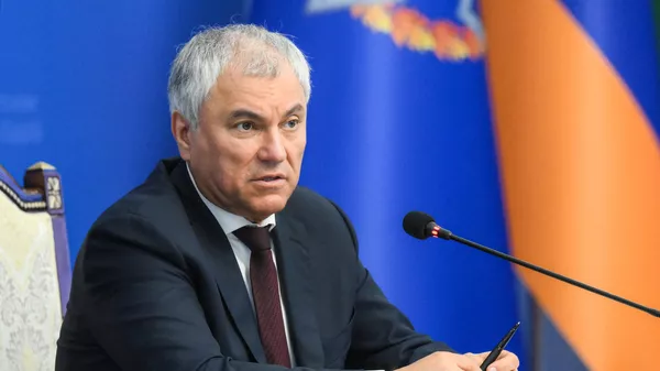 Председатель Государственной Думы РФ Вячеслав Володин - Sputnik Тоҷикистон