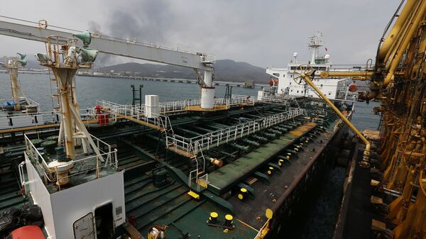 Иранский нефтяной танкер Fortune - Sputnik Таджикистан