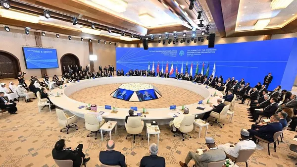 Раисҷумҳури Тоҷикистон дар ҳамоиши СҲИ аз шиддат гирифтани вазъ дар Ховари Миёна ёдовар шуд - Sputnik Тоҷикистон