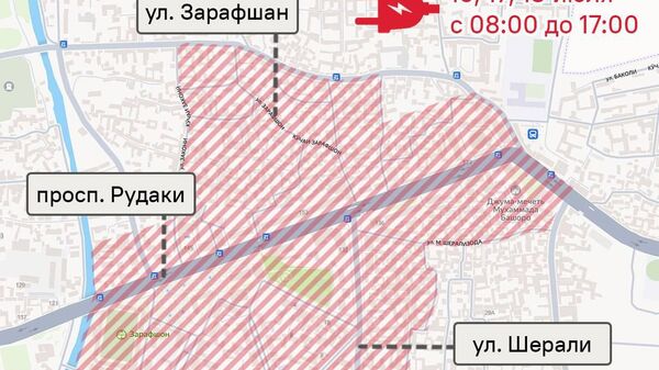 В Пенджикенте 16-18 июля временно отключат электричество - Sputnik Таджикистан