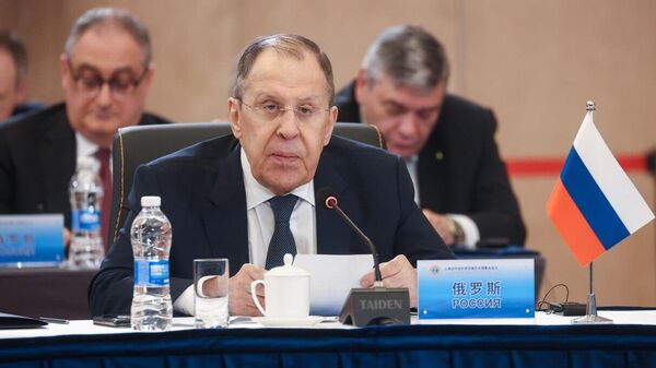  Министр иностранных дел России С.В.Лавров принял участие в заседании Совета министров иностранных дел государств-членов Шанхайской организации сотрудничества - Sputnik Таджикистан