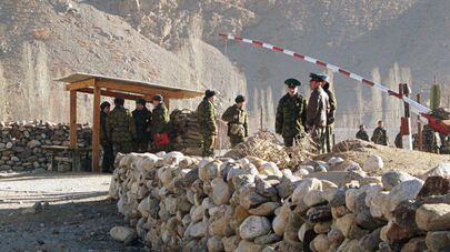 Контрольно-пропускной пункт, Таджикистан 