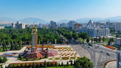 Вид Душанбе