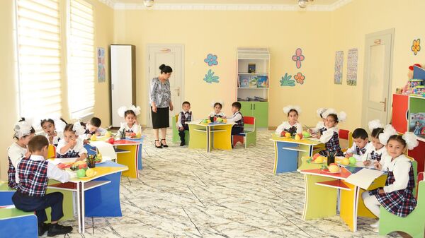 Детский сад Нилуфар в Пенджикенте  - Sputnik Тоҷикистон