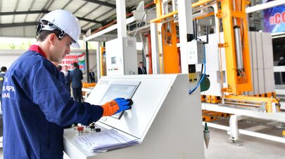 Завод "Современный высококачественный кирпич" в Бустоне