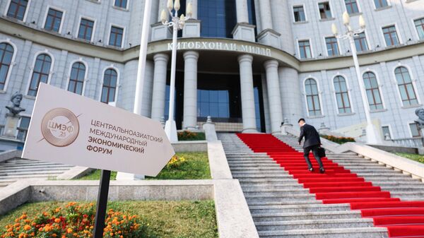 Центральноазиатский международный экономический форум в Душанбе - Sputnik Таджикистан