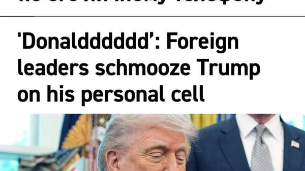 Трамп дал мировым лидерам личный телефон и призвал звонить ему, когда скучно, утверждает Politico - Sputnik Таджикистан