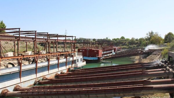 Пойгоҳҳои обкашӣ дар вилояти Суғд  - Sputnik Тоҷикистон