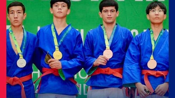 Таджикские спортсмены получили награды на Чемпионате Азии по курашу в Южной Корее - Sputnik Таджикистан