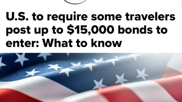 За въезд в США теперь придется заплатить до 1 млн рублей, пишет CNBC - Sputnik Таджикистан
