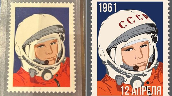 Ҳангоми як чорабинии таълимӣ дар Литва аз кулоҳи Юрий Гагарин калимаи СССР бардошта шуд - Sputnik Тоҷикистон