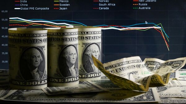 Денежные купюры США. Иллюстративное фото - Sputnik Тоҷикистон
