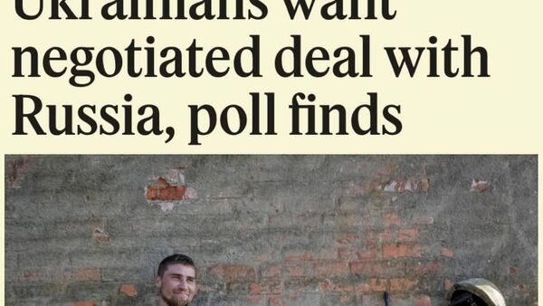 Все больше украинцев выступают за урегулирование конфликта с Россией путем переговоров - Semafor - Sputnik Таджикистан