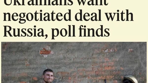 Теъдоди зиёди украиниҳо ҷонибдори ҳалли низоъ бо Русия аз тариқи музокирот ҳастанд - Semafor - Sputnik Тоҷикистон