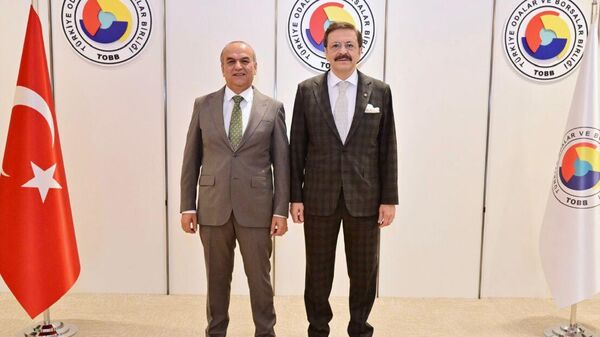 Тоҷикистону Туркия дурнамои ҳамкориҳои дуҷонибаи тиҷоратию иқтисодиро баррасӣ намуданд - Sputnik Тоҷикистон