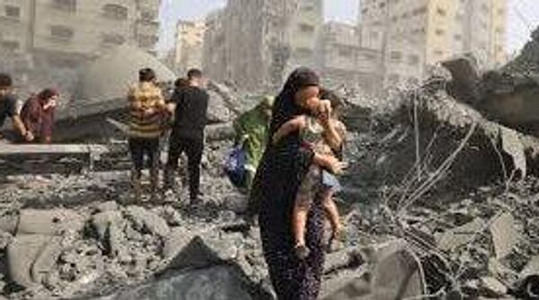 Давоми шабонарӯзи гузашта боз 61 фаластинии дигар ба шаҳодат расидааст - Sputnik Тоҷикистон