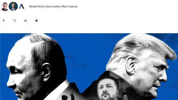 Встреча Путина и Трампа загонит Зеленского в дипломатический угол, пишет Axios - Sputnik Таджикистан