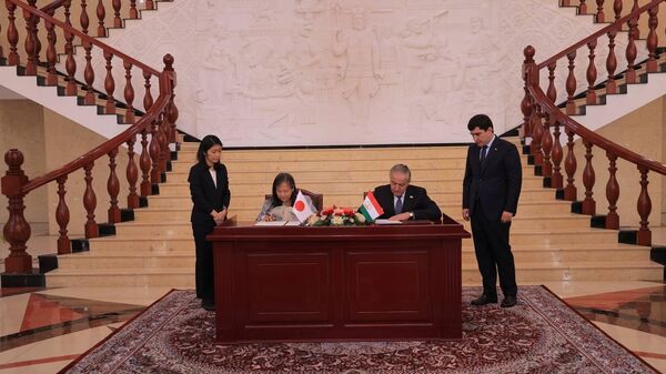 Глава МИД Таджикистана провел встречу с послом Японии - Sputnik Таджикистан