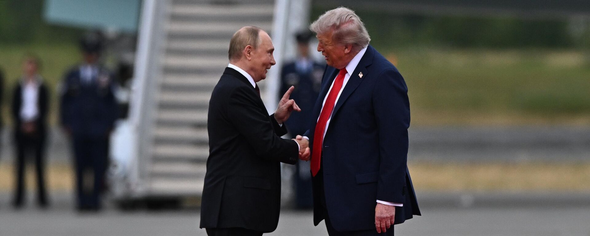 Встреча президентов России и США на Аляске - Sputnik Таджикистан, 1920, 24.02.2026