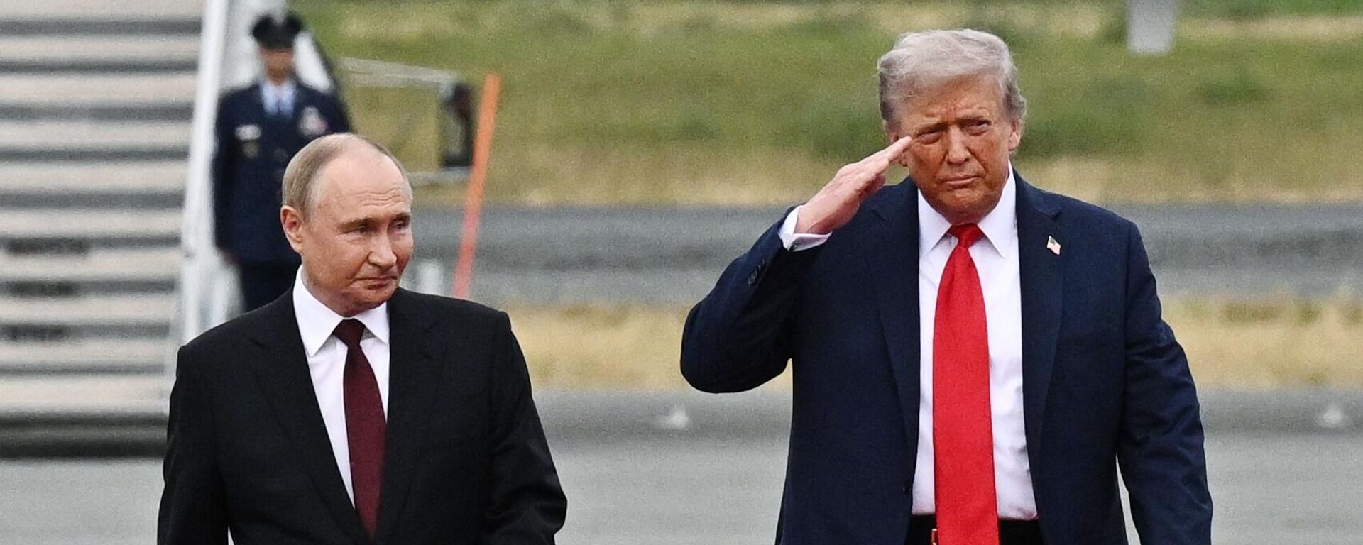 Встреча президентов России и США на Аляске - Sputnik Таджикистан, 1920, 17.08.2025